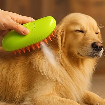 Cepillo de Depilación a Vapor | Tu Mascota se Relaja, la Casa se Mantiene Limpia